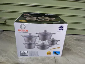 Bosch 11pcs Granite Cookware Set