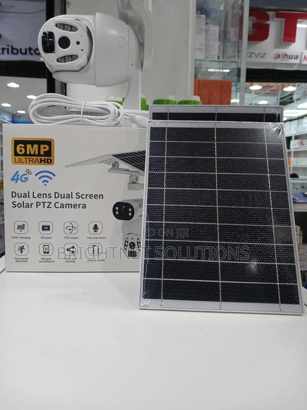 Ubox Dual Lens Dual Screen Solar PTZ