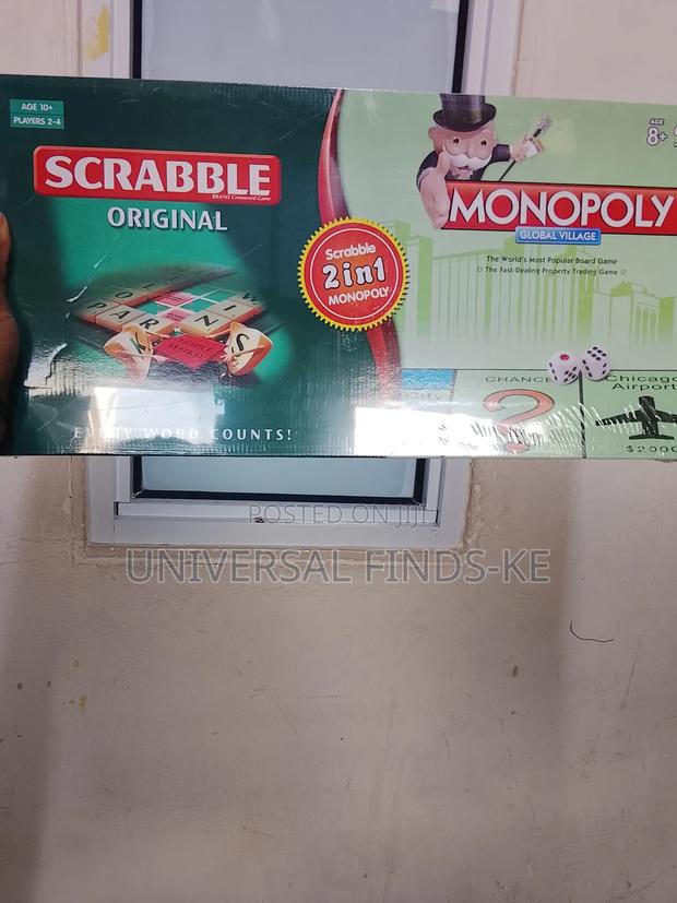 An Original.2 in 1 of Monopoly Scrabble - thumbnail 3