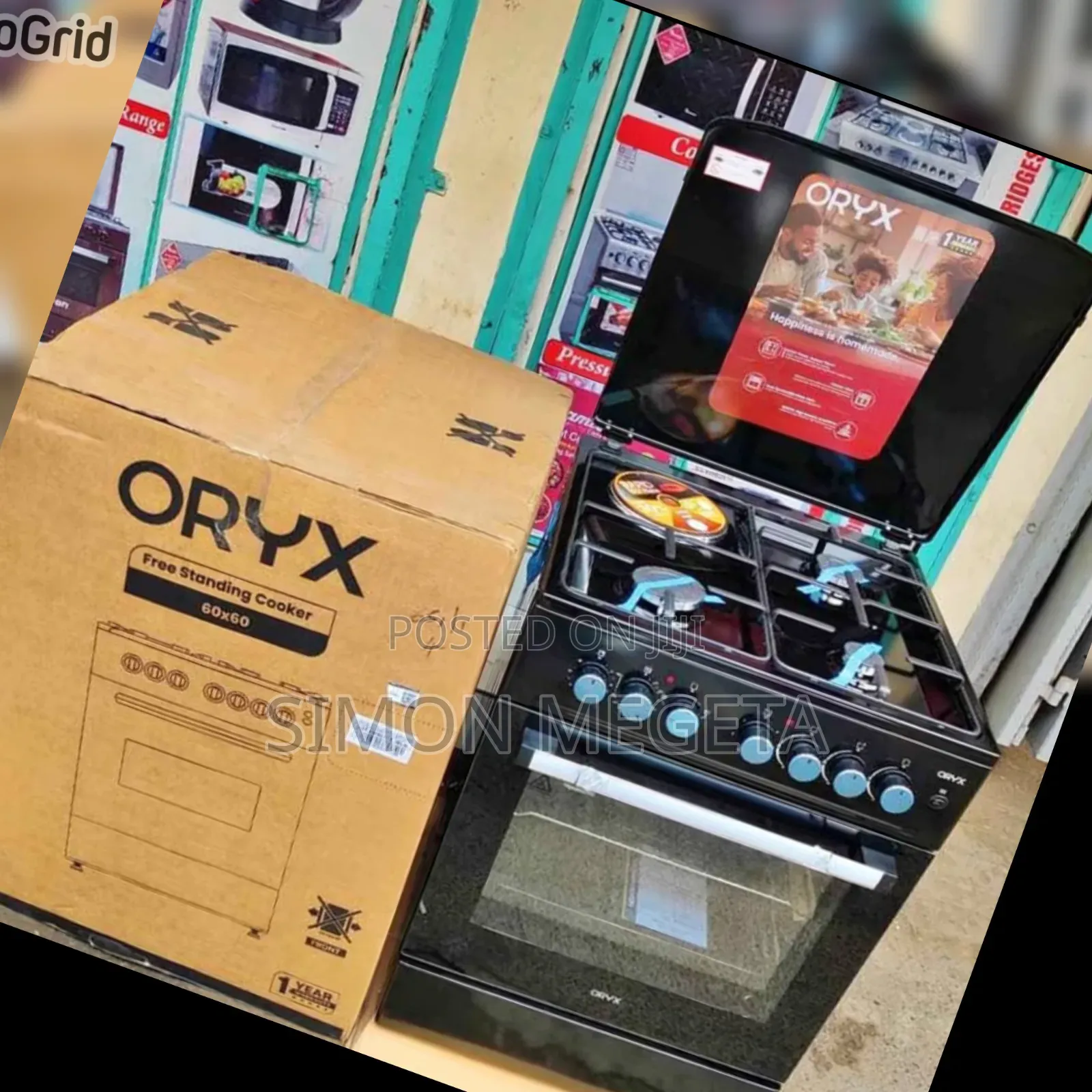In Stock Oryx Cooker 60 by 60 All Gas