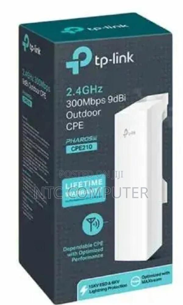 Tp-Link 2.4ghz 300mbps 9dbi Outdoor Cpe - Tl-Cpe210