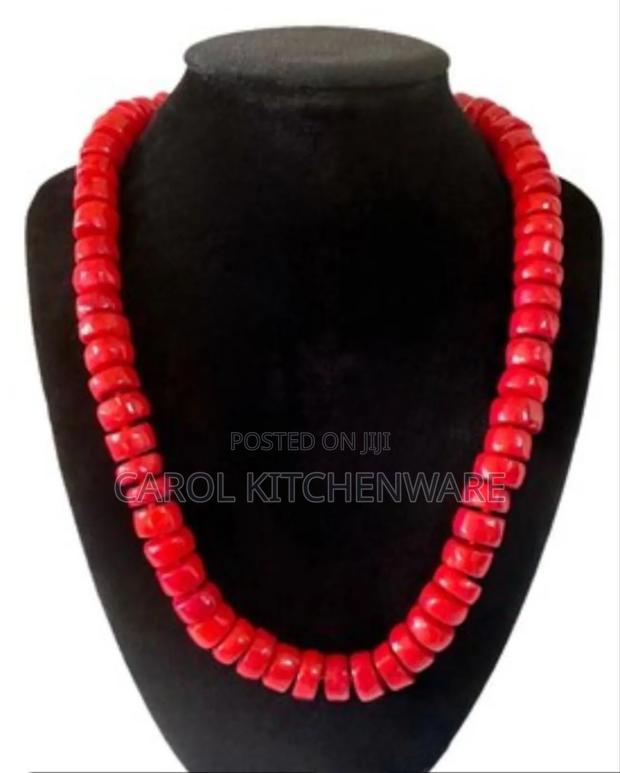 Traditional Coral Bead Necklace - main view