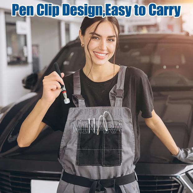 2 Pcs, Magnetic Pickup Tool, Bendable Rod and Telescopic Pick-Up Tools - thumbnail 3