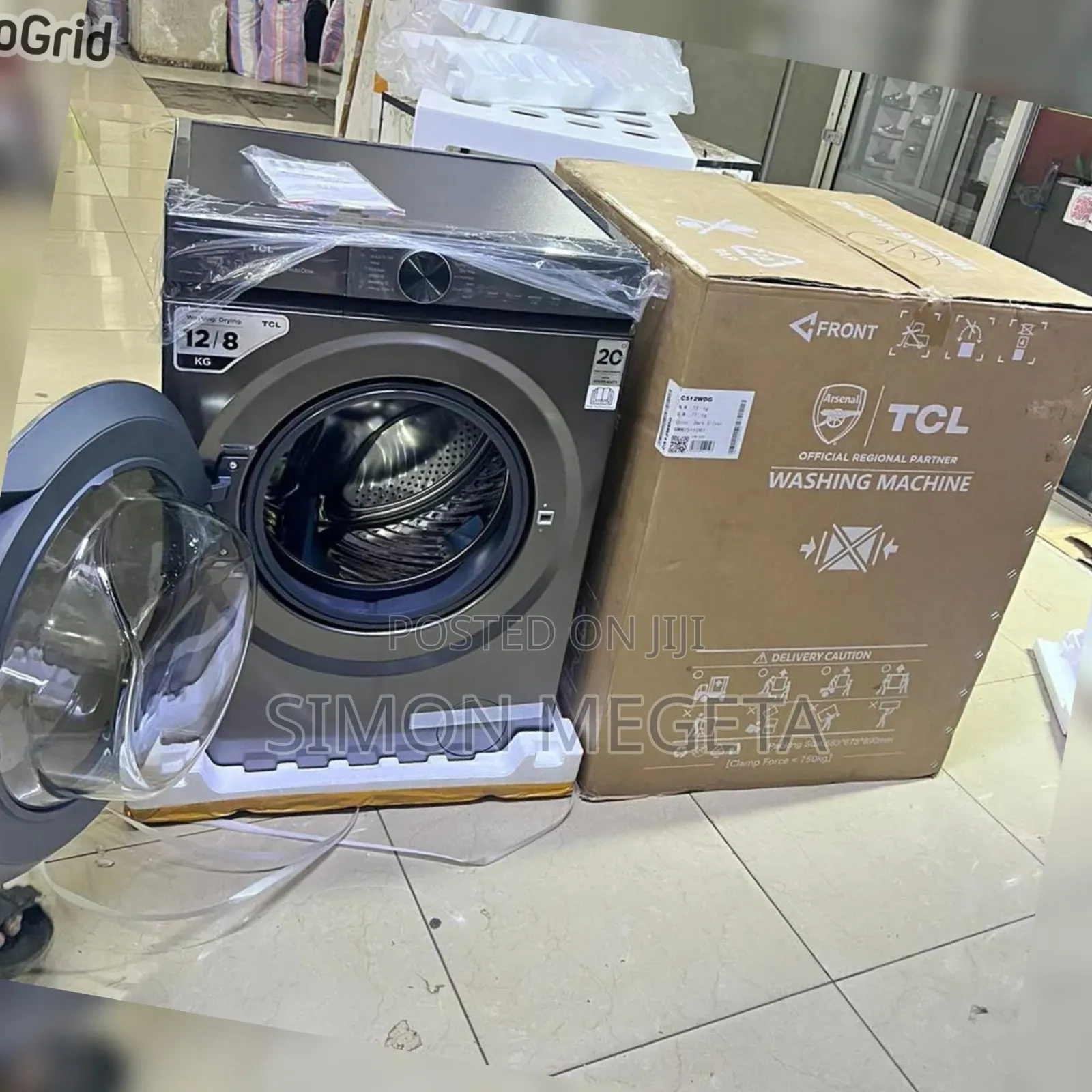 Restocked TCL 12 KGS Wash and Dry