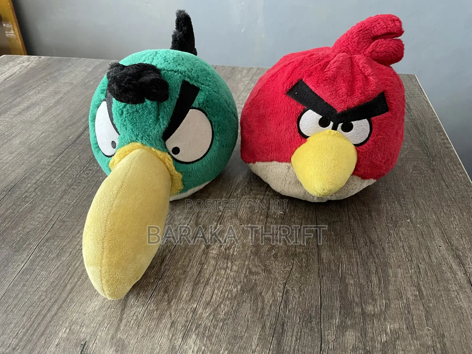 Angry Birds Plush Toys( Hal and Red)