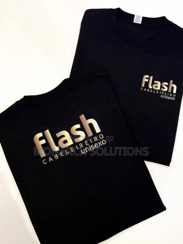 Bulk Tshirts With Gold Print