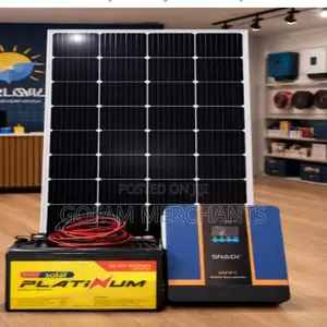 1.2kw Off-Grid Solar System With 100ah Chloride Lithium Battery