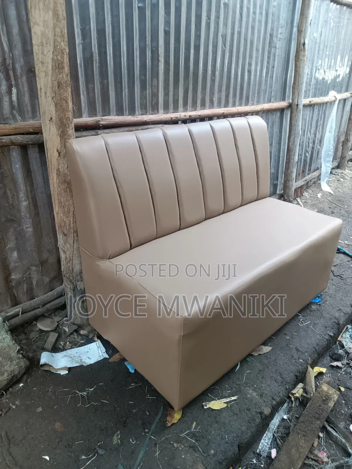 Baige Restaurant Couch or Waiting Seat 