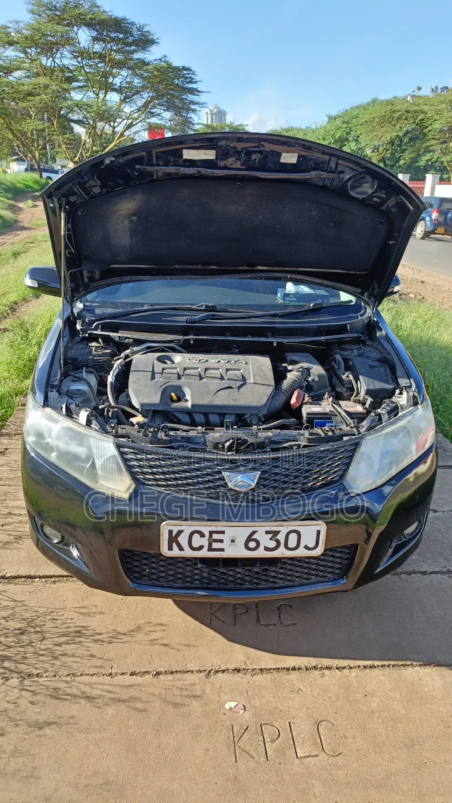 Toyota Allion 2008 Black