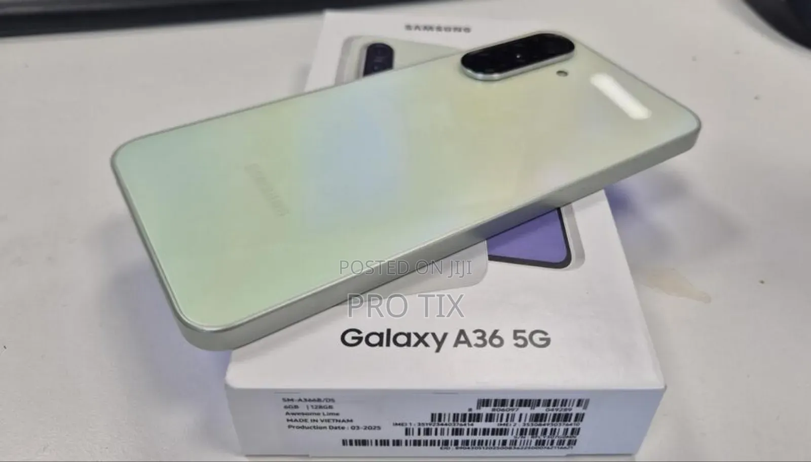 New Samsung Galaxy A36 128 GB Black