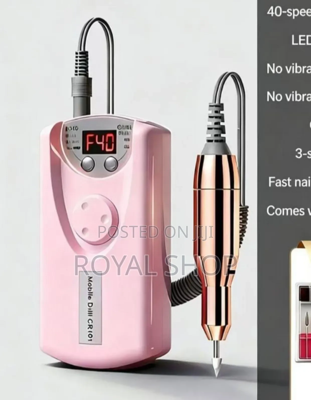Rechargeable Electric Nail Drill