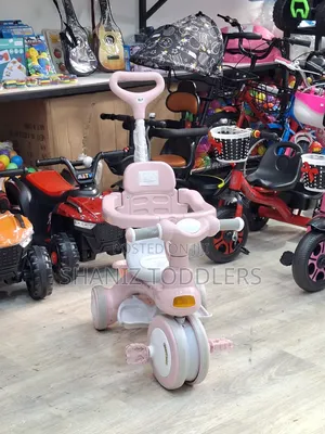 Safe Stylish Kids Push Tricycle (1-4yrs )