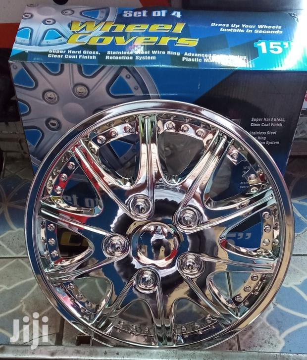 New Size 15 Wheel Covers, Free Delivery Within Nairobi Town.