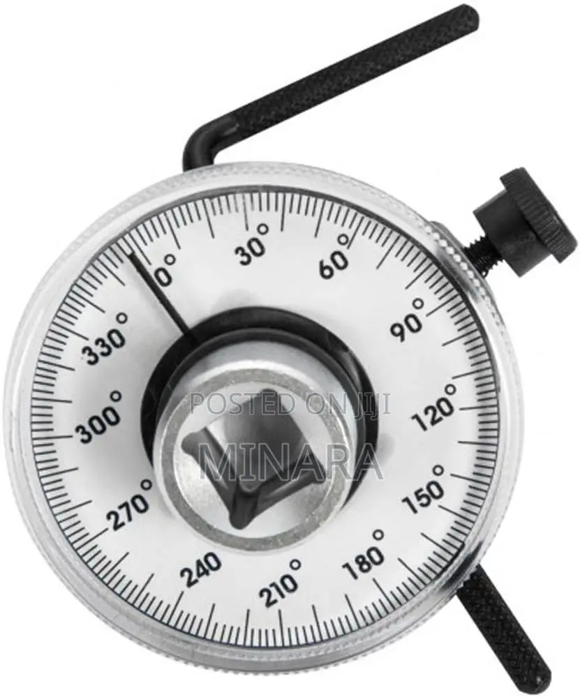 1⁄2” Dr, Torque Angle Gauge, 360 Deg Adjustable Angular Torque Meter