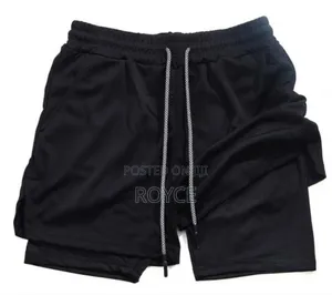 Mens Gym Shorts With Phone Pocket Towel Loop