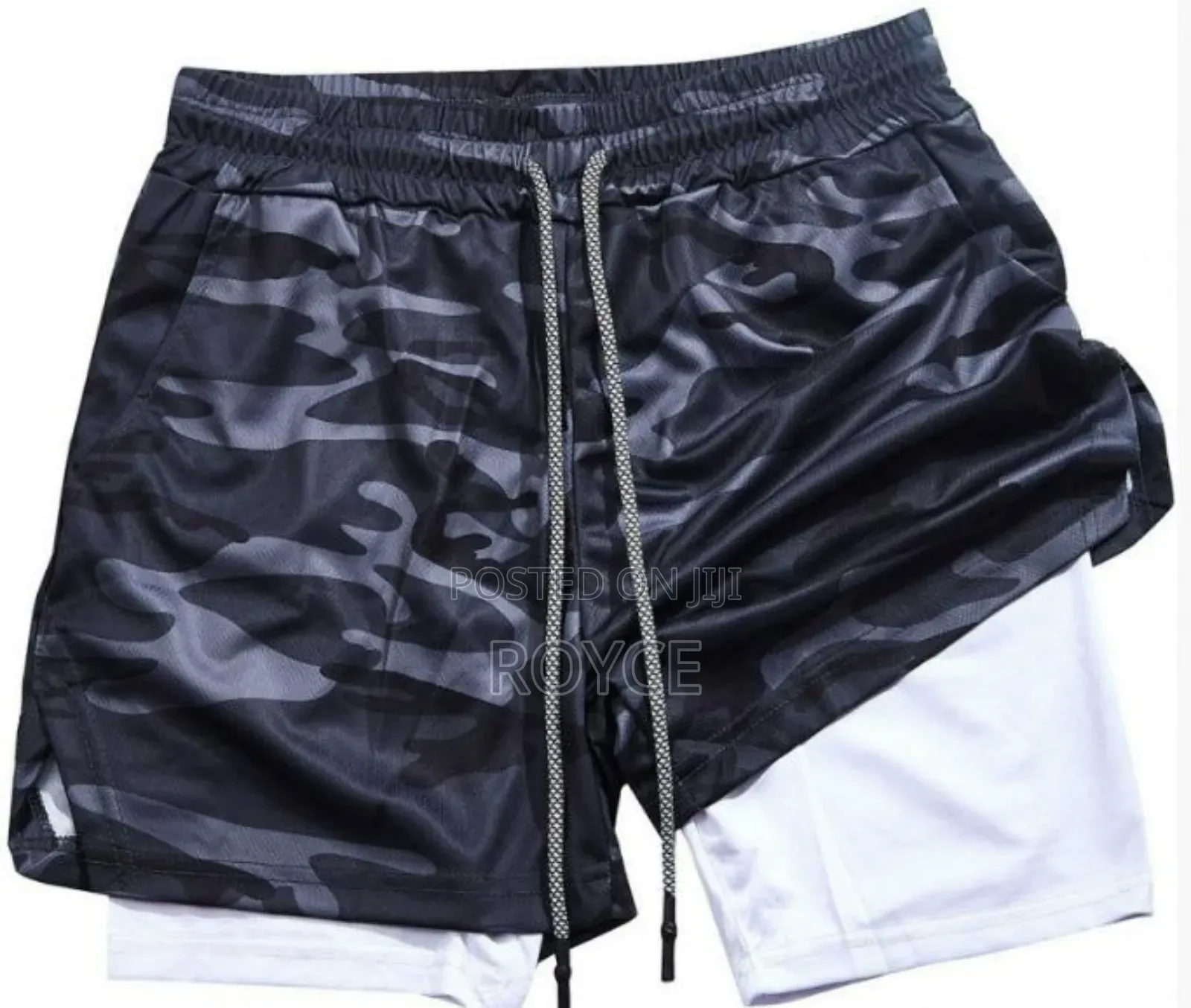 Mens Gym Shorts With Phone Pocket Towel Loop