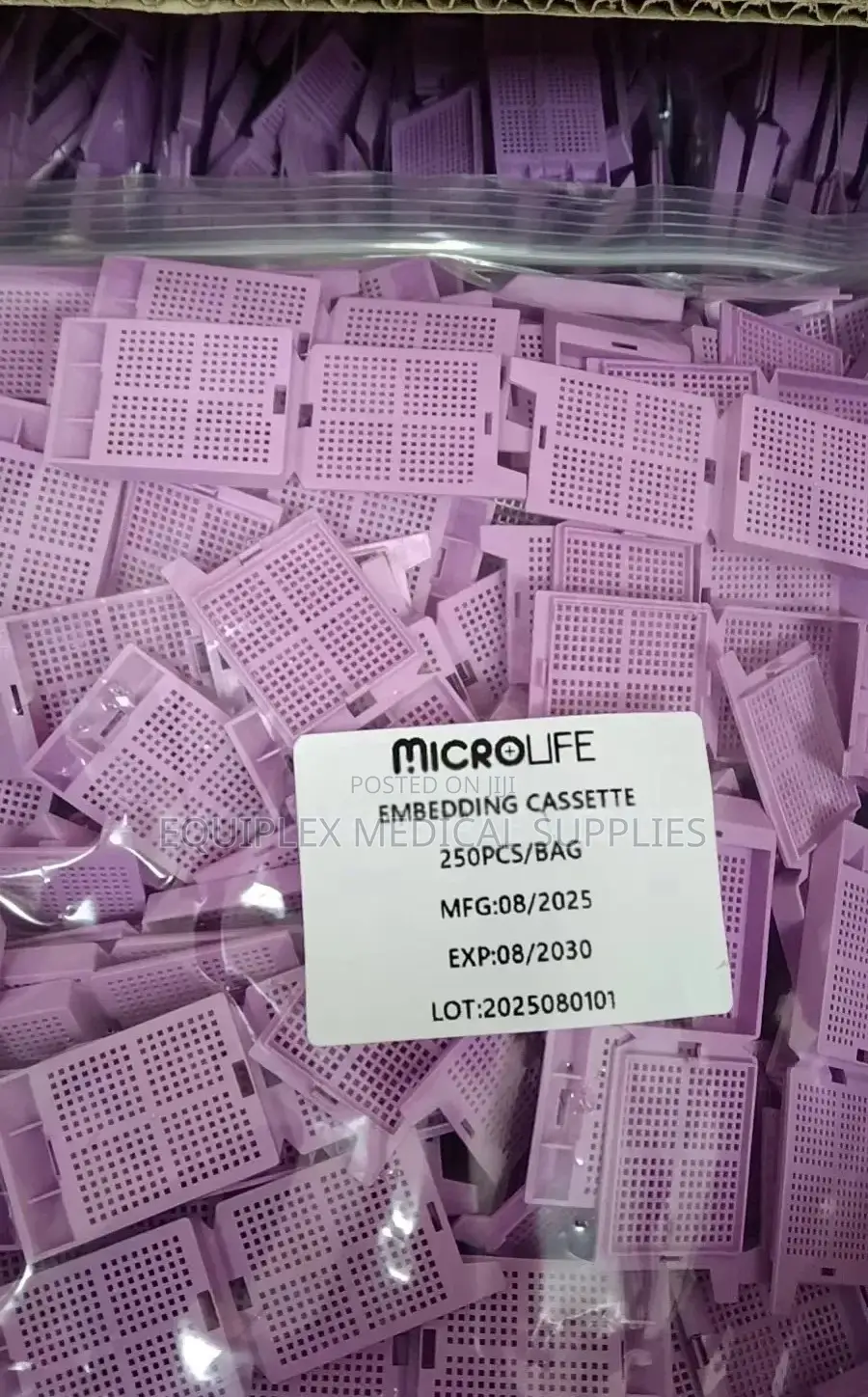 Medical Embedding Cassettes (Acid-Resistant)