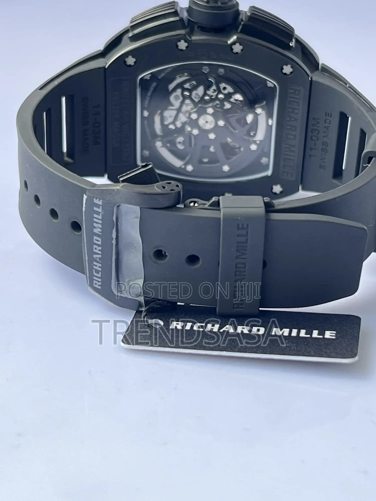 Richard Mille Rm 011 Felipe Massa Flyback Chronograph Black Carbon