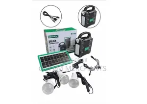 Newvew Solar Lighting Kit With Fm Radio and Bluetooth Music