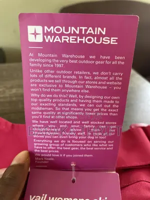 Mountain Warehouse Ski/Mountain Climbing Pants(Uk 14 Eu 42 Us 10)