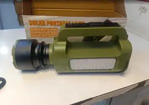 High Brightness Solar Search Light With Side Emergency Lamp