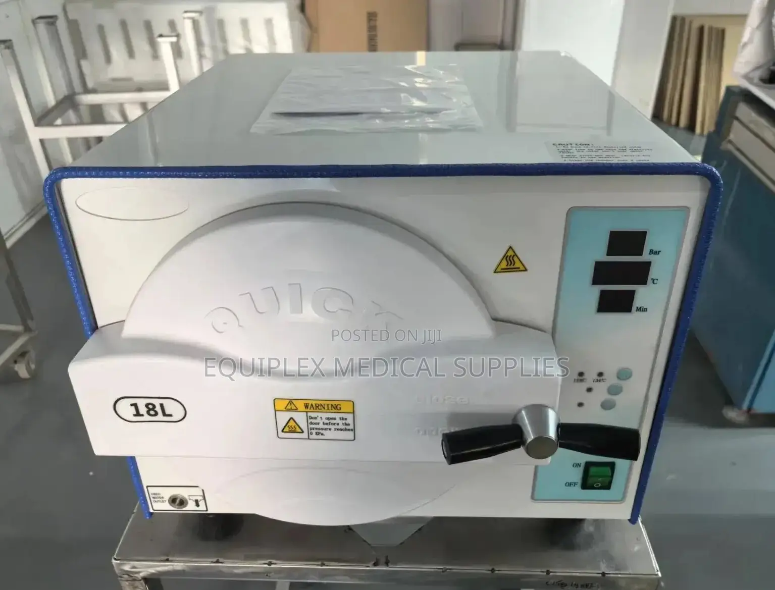Quality 18 Liter Table-Top Autoclave (Stainless Steel and Durable)