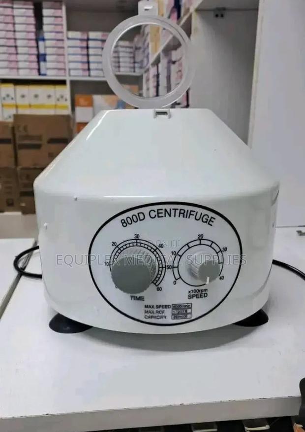6-Tube Table-Top Round Centrifuge