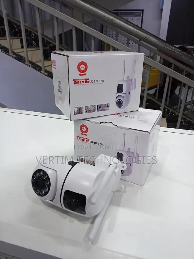 Wifi Indoor Surveillance Dome PTZ Ip Camera 2mp V380 Dual Lens PTZ