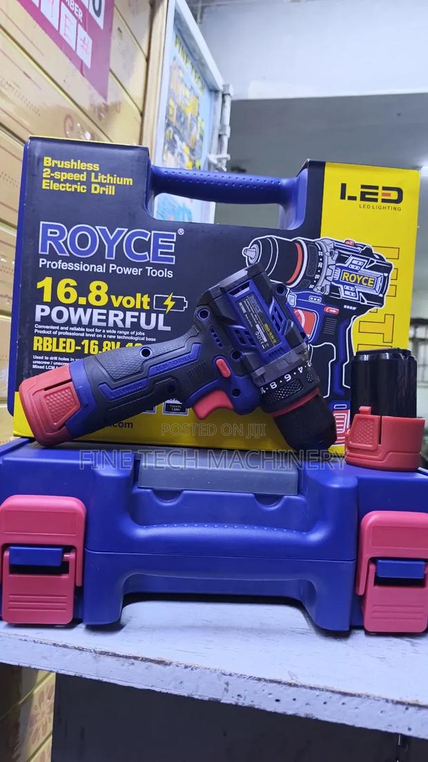 Royce Brushless 2-Speed Lithium Electric Drill - thumbnail 2