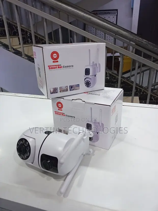 V380 Pro Mountable Smart Wifi Surveillance PTZ Dual Lens CCTV Camera