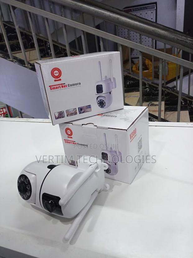 V380 Pro New 4mp Dual Lens Dual Screens Motion Detection Two Way Audio