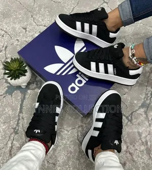 Adidas Campus Black and White