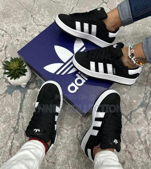 Adidas Campus Black and White - thumbnail 2