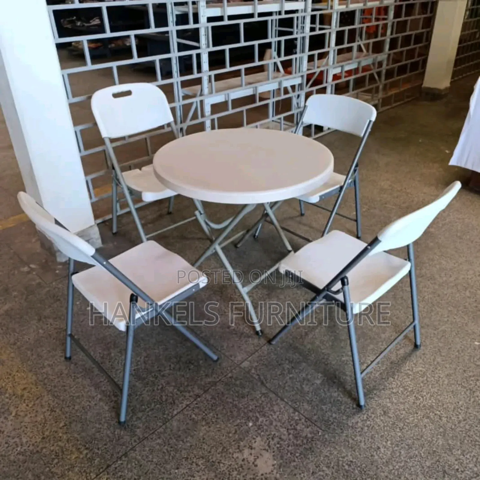 Foldable White Chairs – Perfect for Events and Home Use
