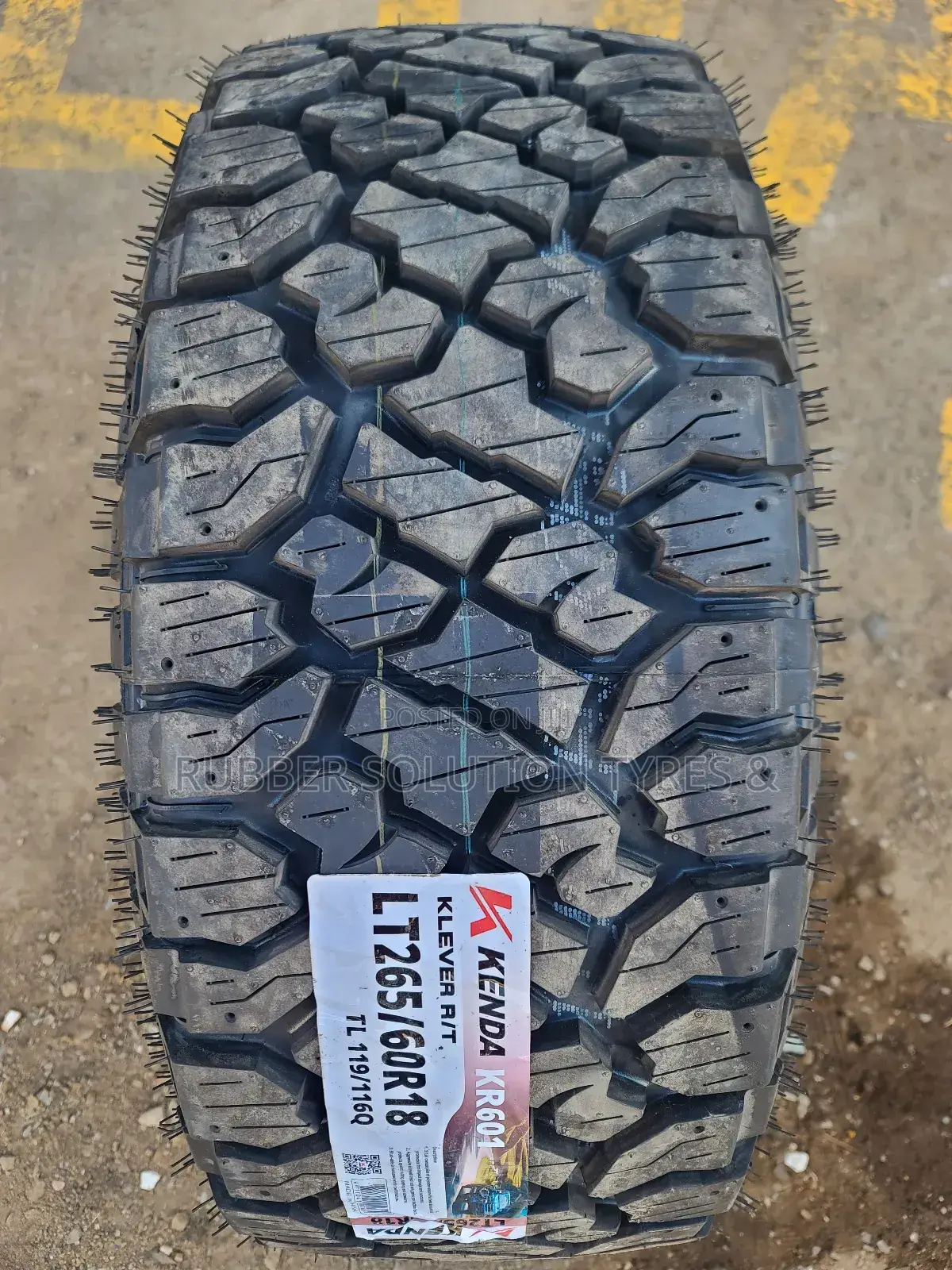 265 /60 R18 Kenda Tyres Kr601 Klever R/T All-Terrain