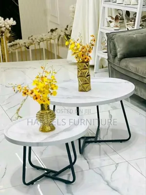 Coffee Table Round Two in One – Space‐Saving Living Room Solution