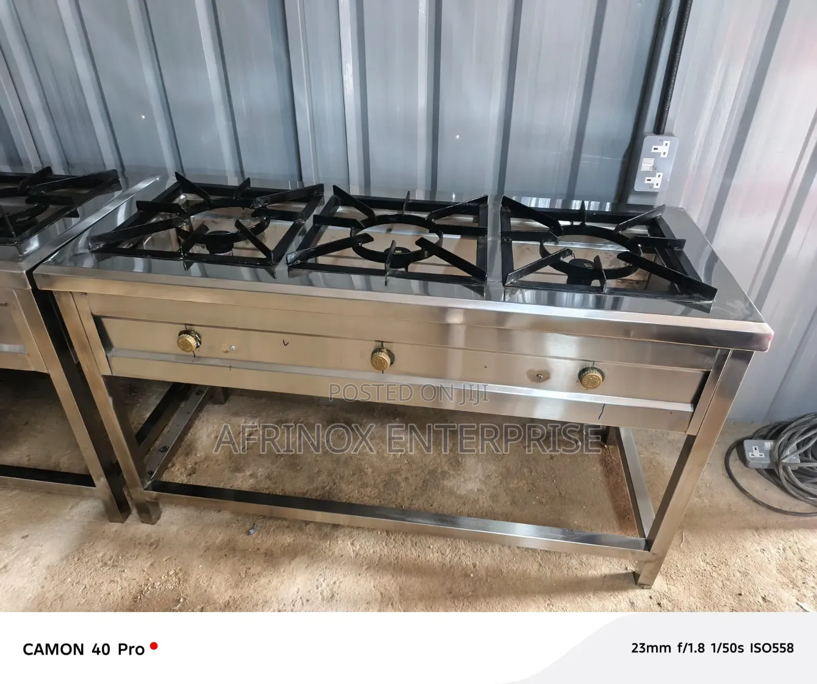 Gas Cooker Three Burner