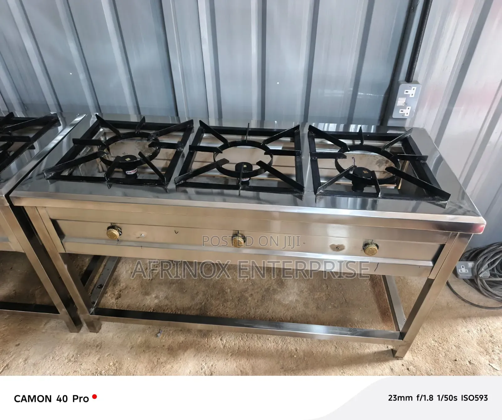 Gas Cooker Three Burner