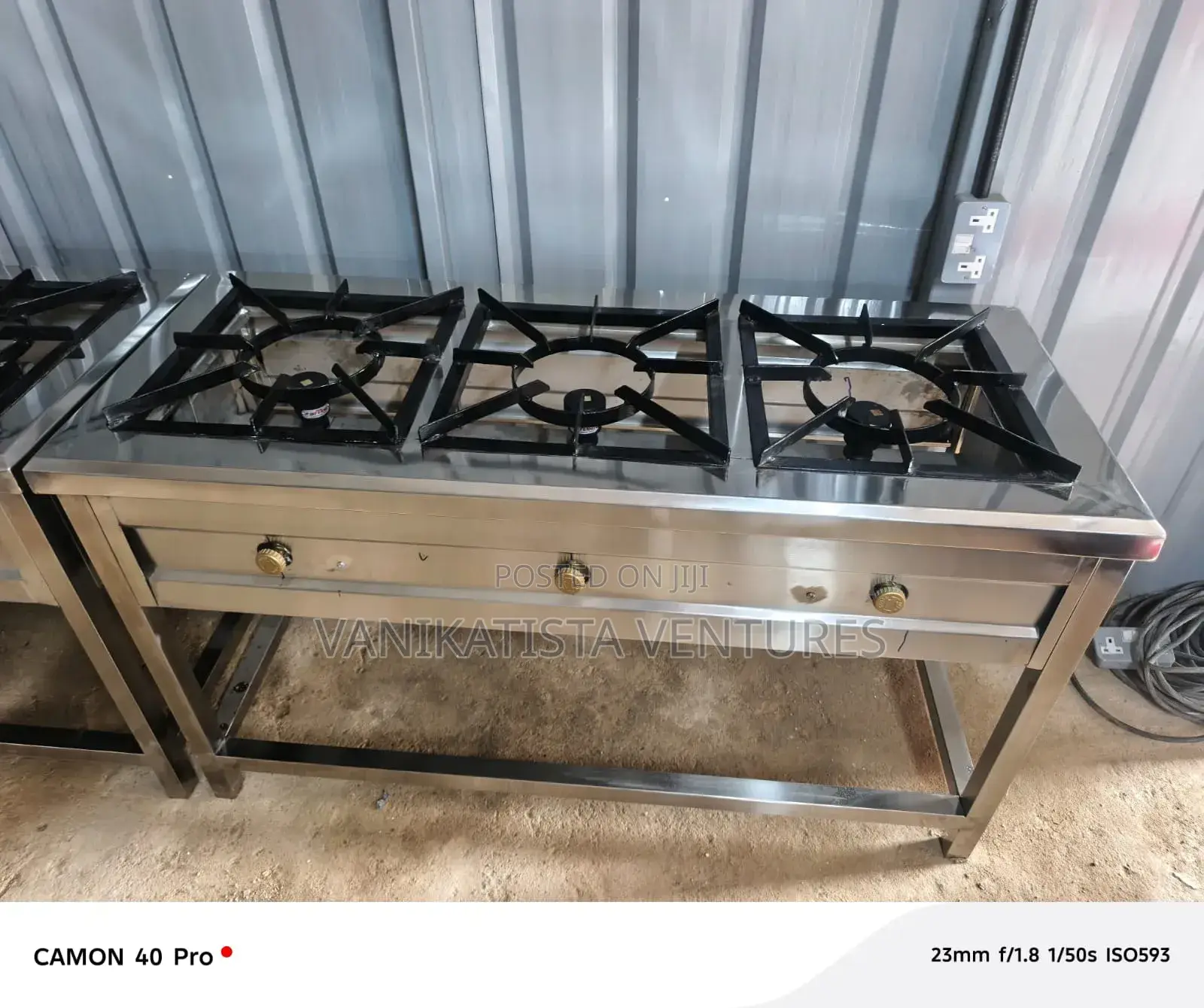 Gas Cooker Three Burner