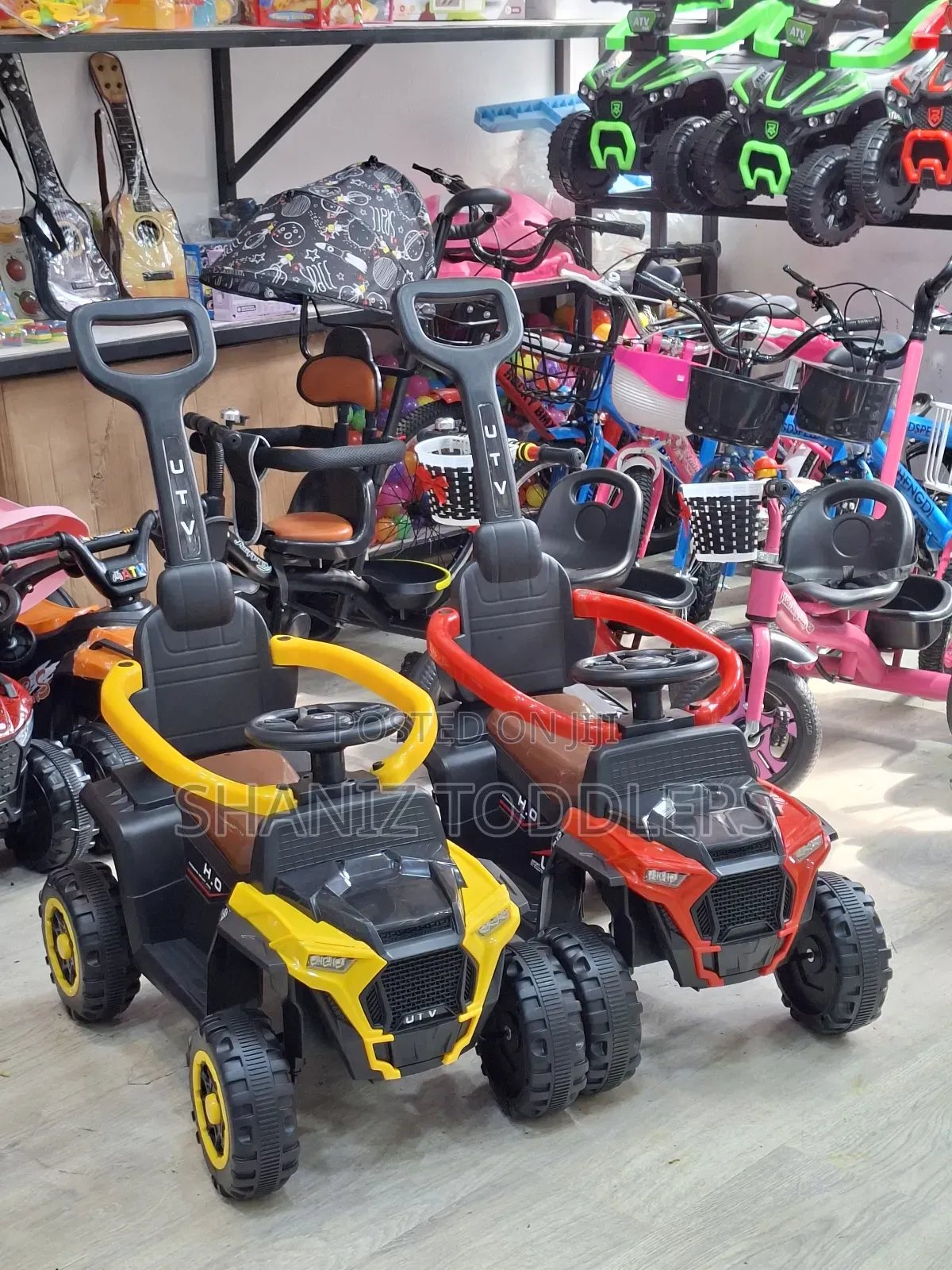 Luxury Kids Push Car With Melodies