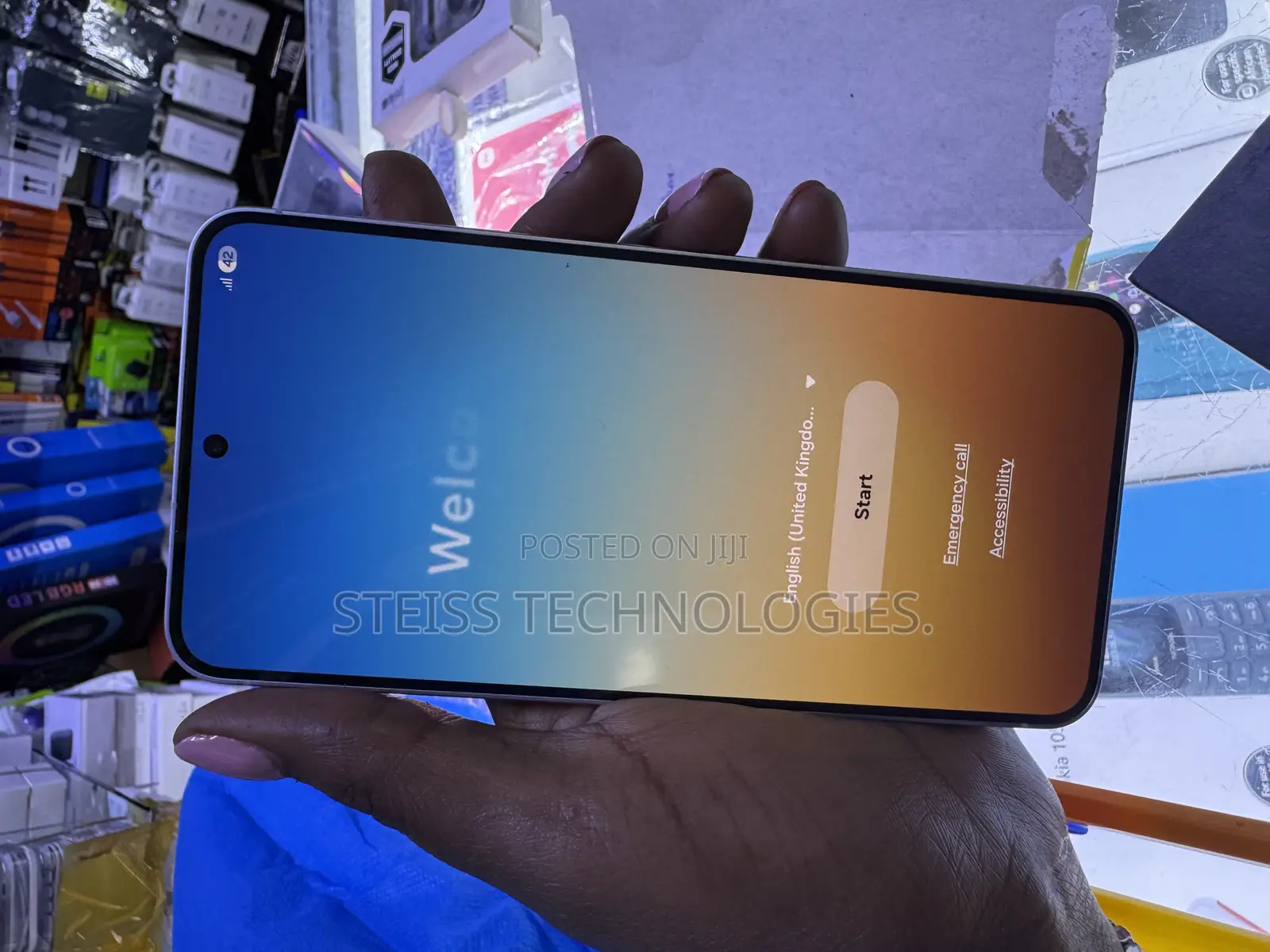 New Samsung Galaxy S25 256 GB Blue