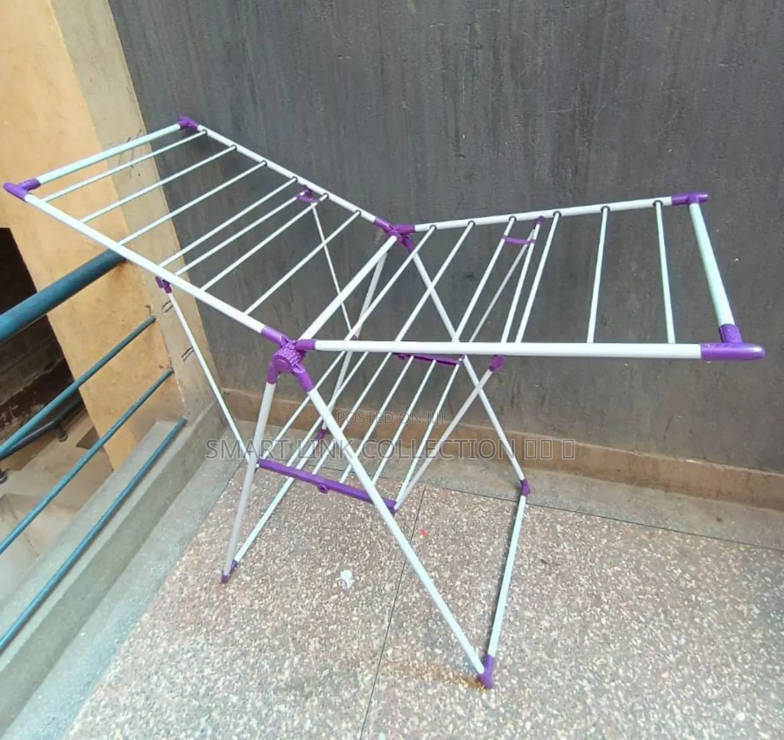 Foldable/Portable Clothes Drying and Hanging Rack