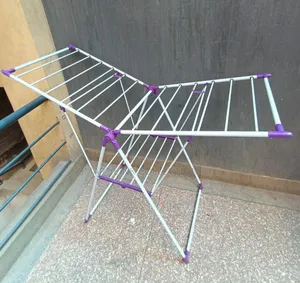 Foldable/Portable Clothes Drying and Hanging Rack
