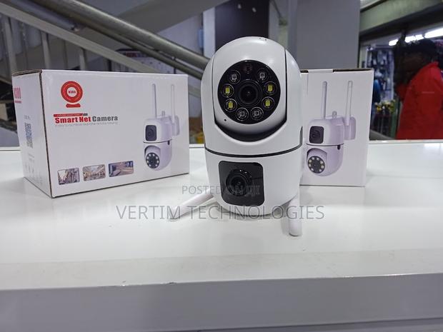 V380pro Dual Lens Smart Wifi Surveillance PTZ Dual Screen CCTV
