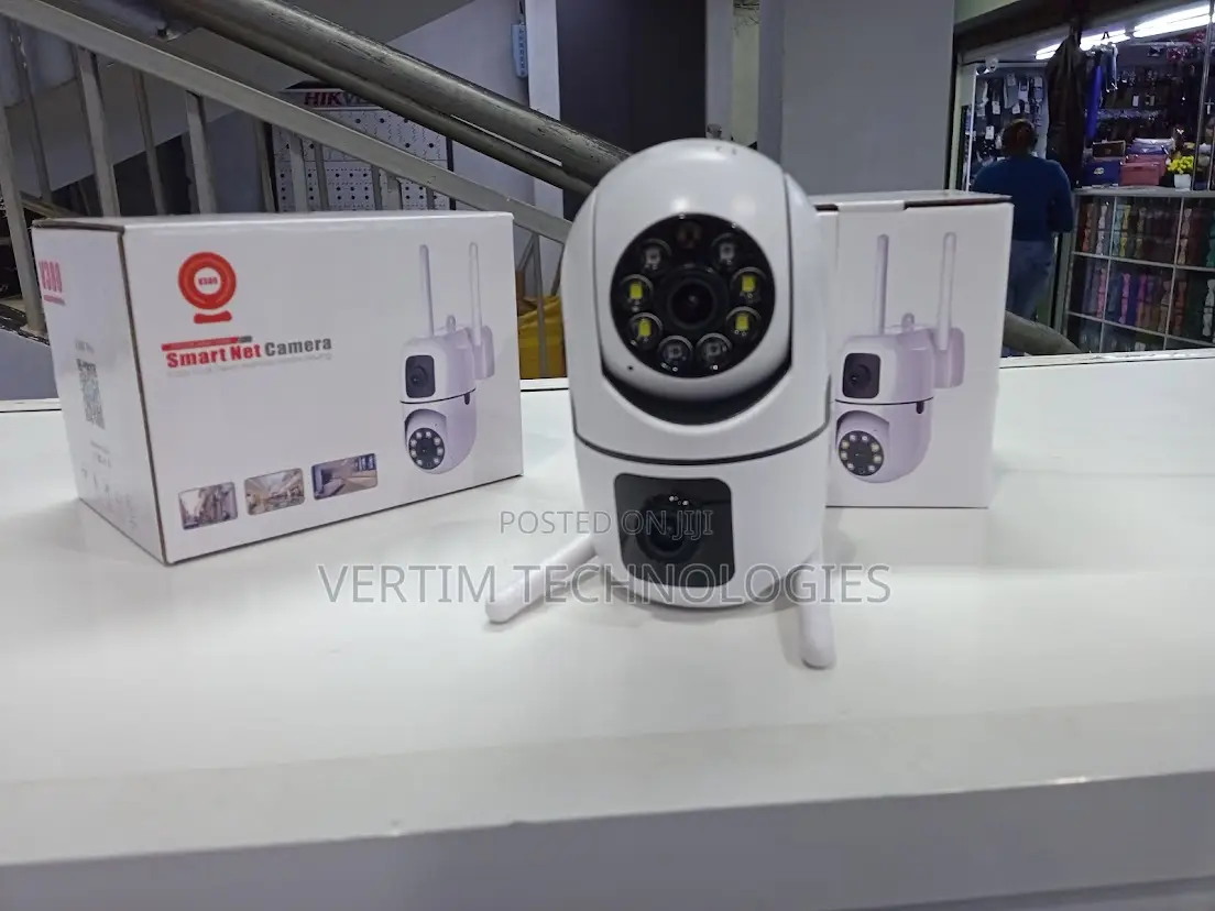 4mp Dual Lens Bulb Camera 2+2mp Smart Wifi PTZ Home Security Camera
