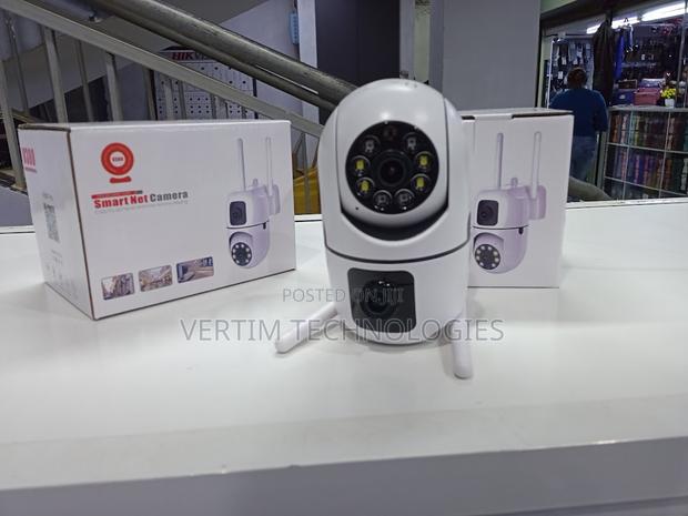 4mp Dual Lens Bulb Camera 2+2mp Smart Wifi PTZ Home Security Camera