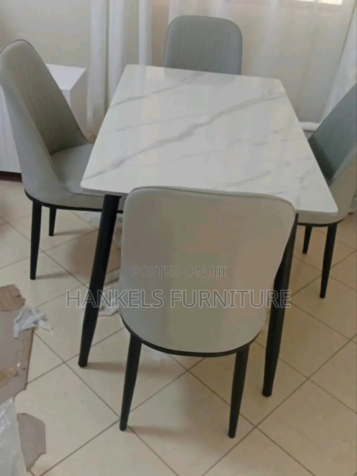 Seater Marble Dining Table With Modern Finish