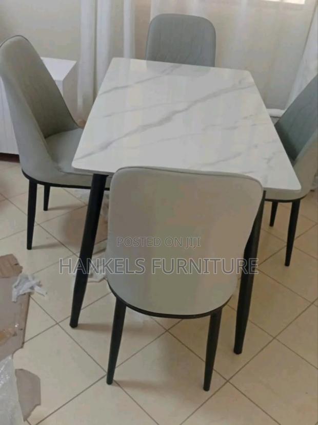 Seater Marble Dining Table With Modern Finish