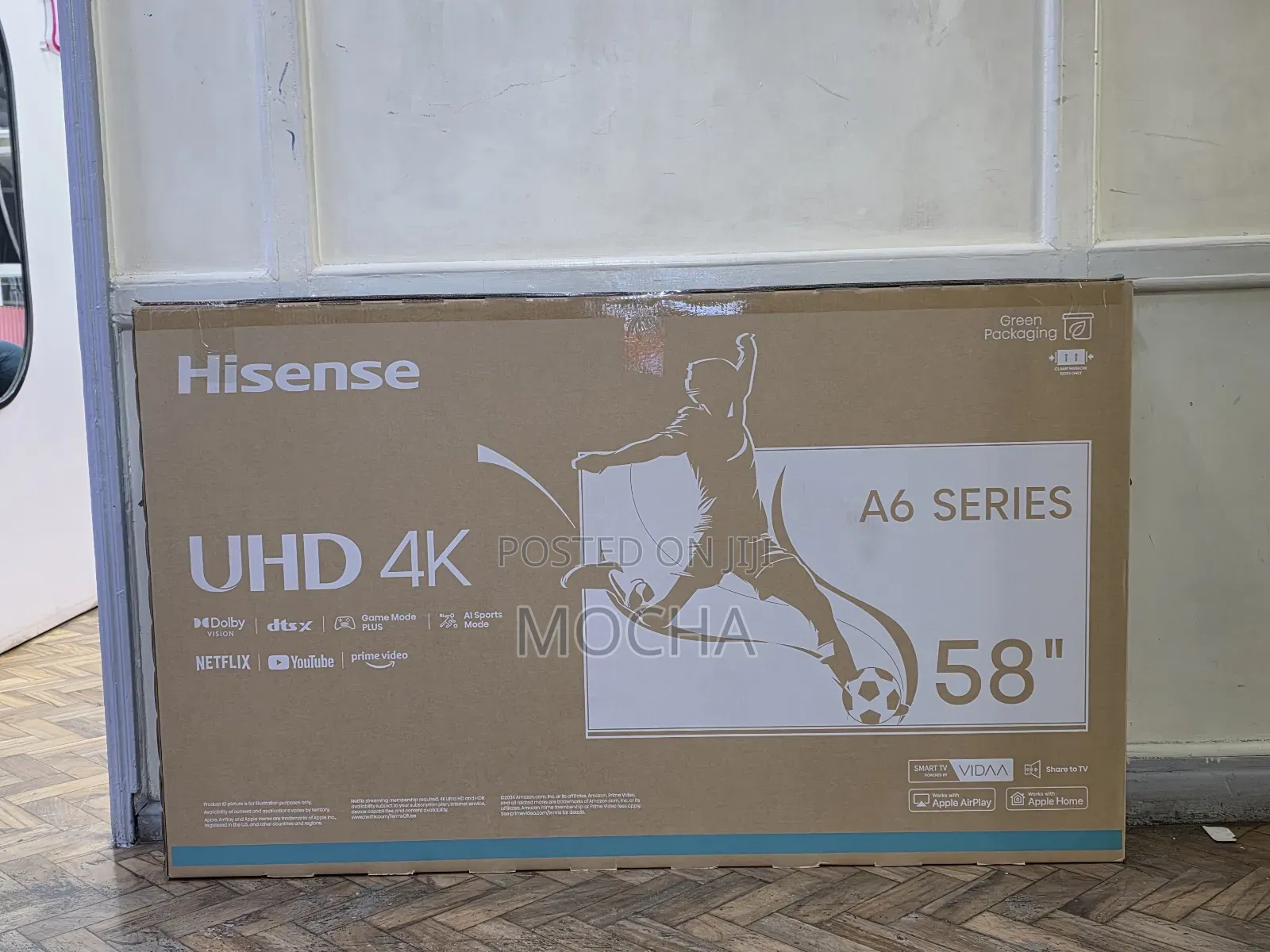 Hisense 58′′ 58a6k Uhd Smart Frameless Tv
