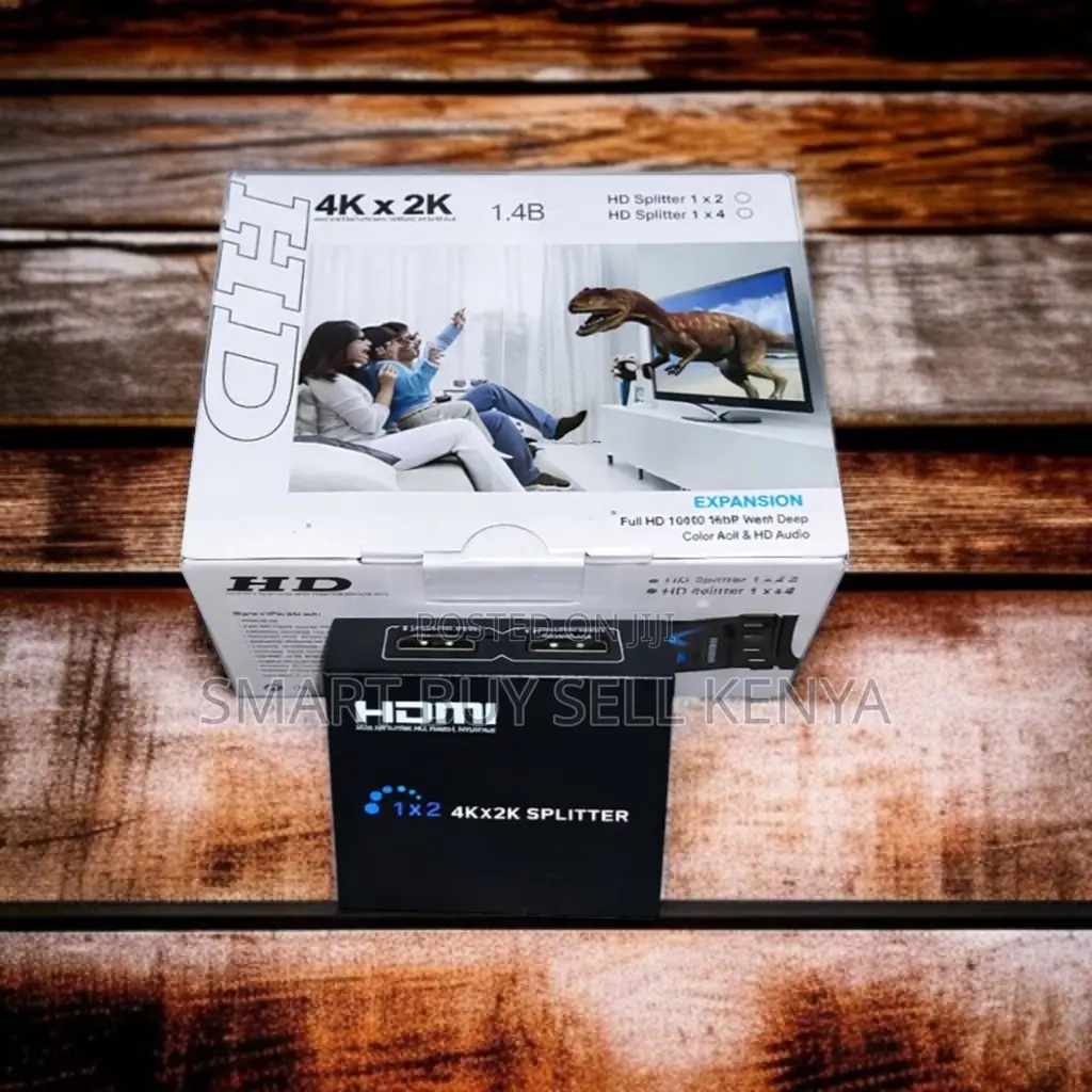 Supports High-Quality Video Signal 2 Port Hdmi 1x2 Splitter